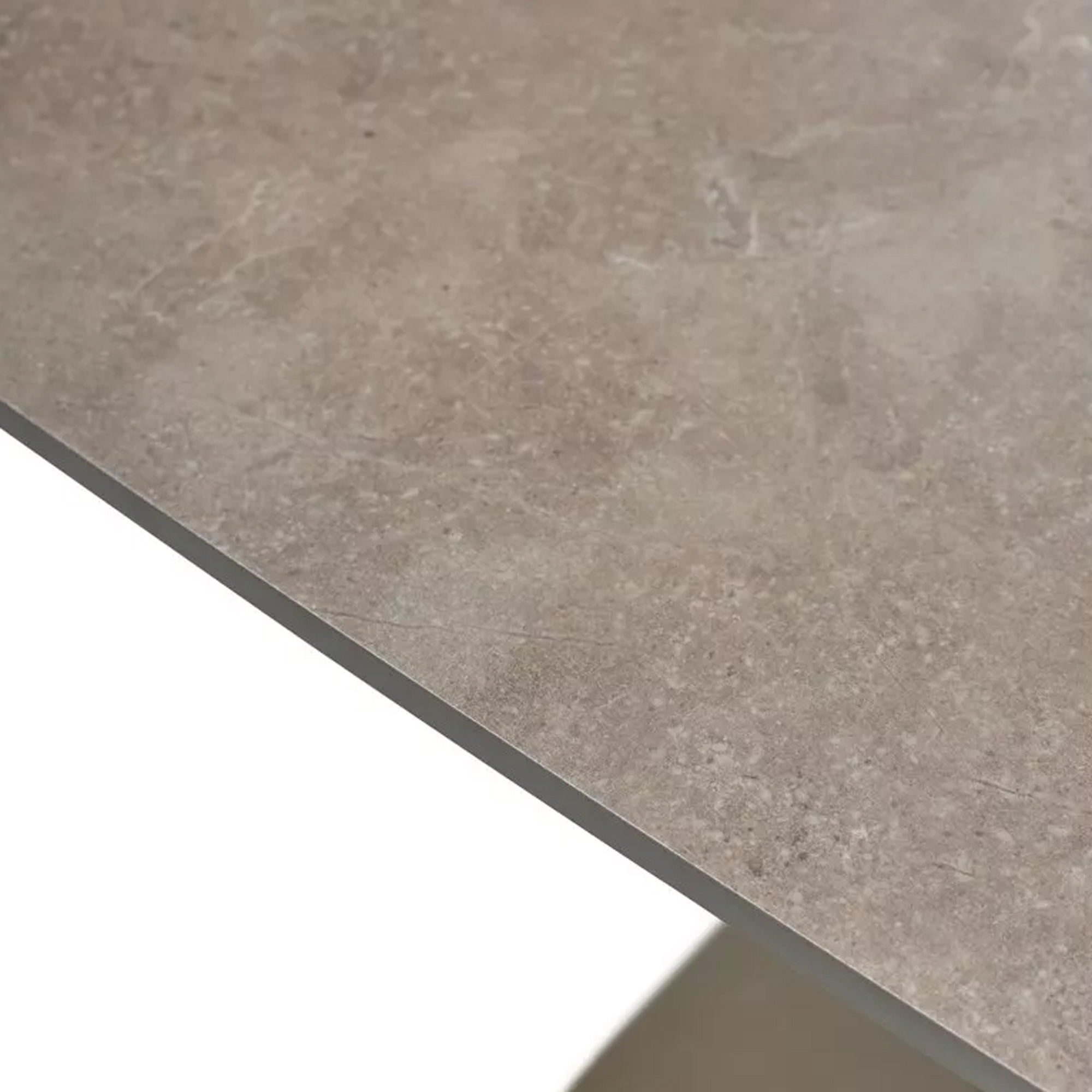 Стол раздвижной со столешницей из керамики на 1 ножке (арт 33339) - Фото 1