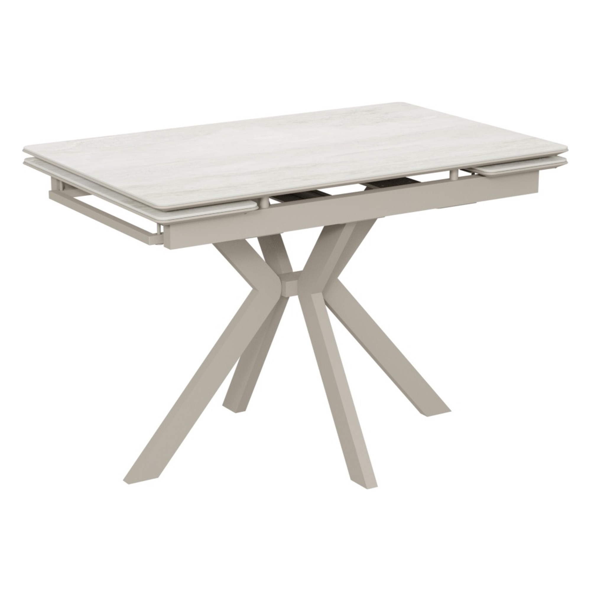 Стол раздвижной керамический 120 см (арт 34360) - Фото 1