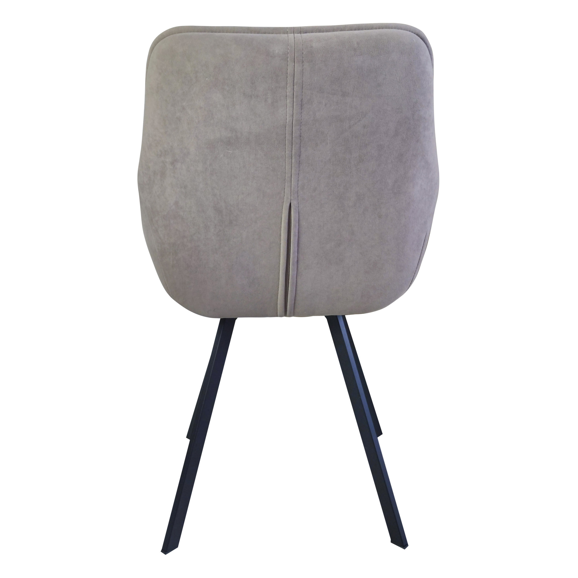 Стул-кресло с подлокотниками из велюра (арт 32750) - Фото 1