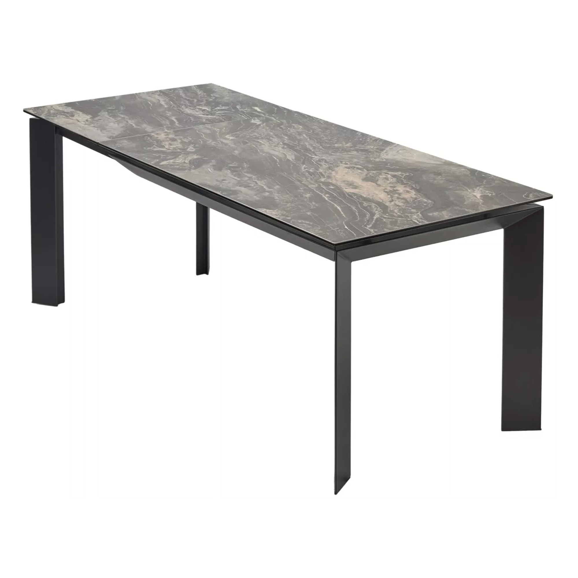 Стол дизайнерский раздвижной из керамогранита (арт 33367) - Фото 1