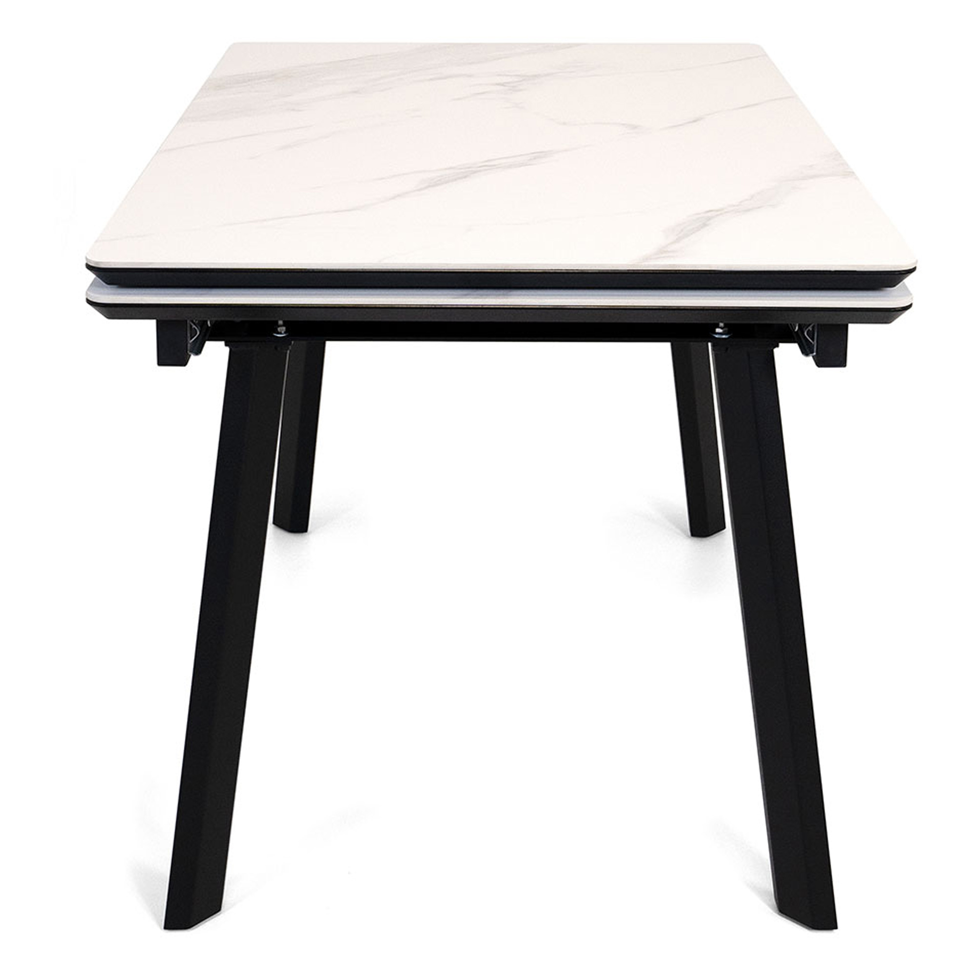 Стол раскладной керамический под камень 130 см (арт 31398) - Фото 1