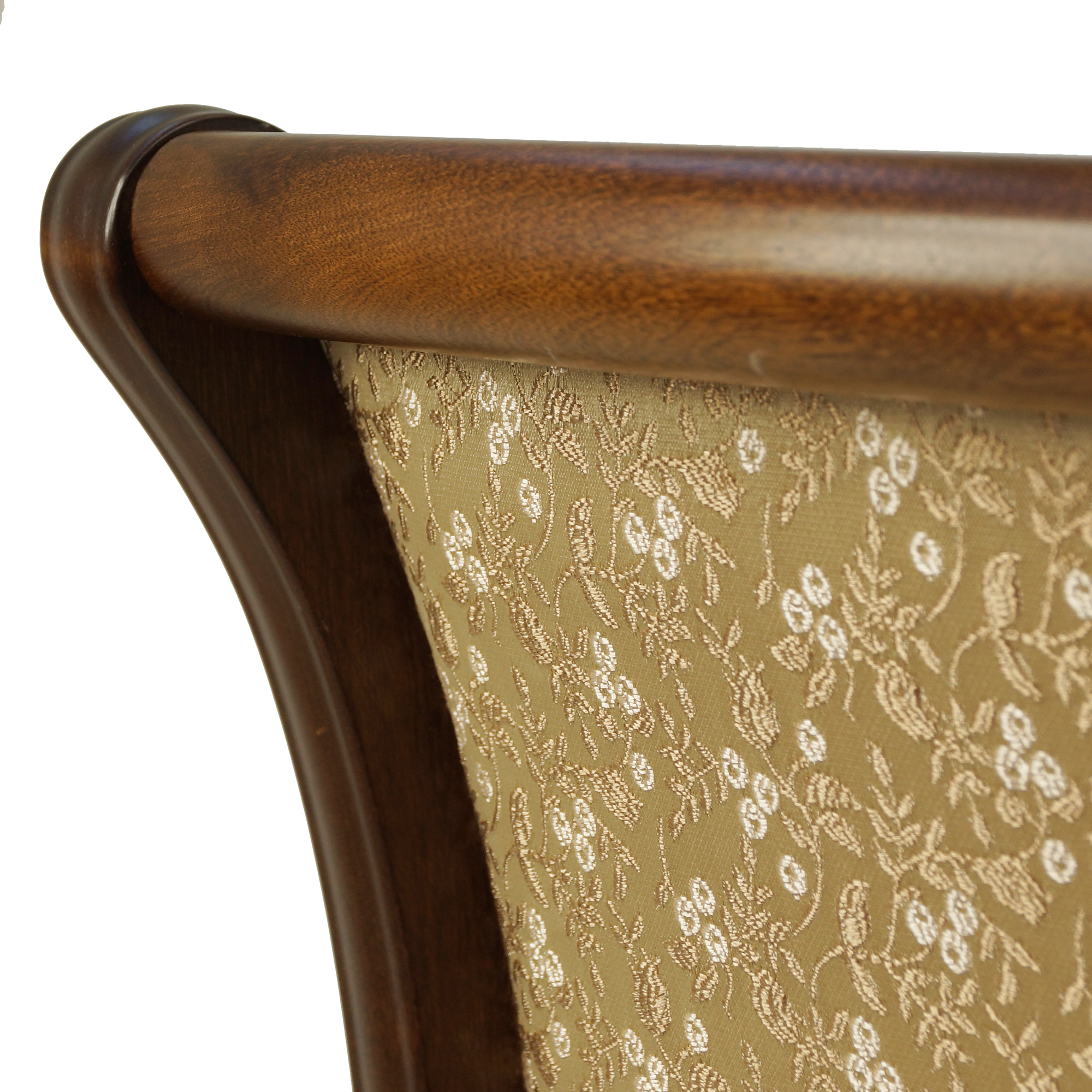 Полукресло бежевое в классическом стиле (арт 29433) - Фото 1