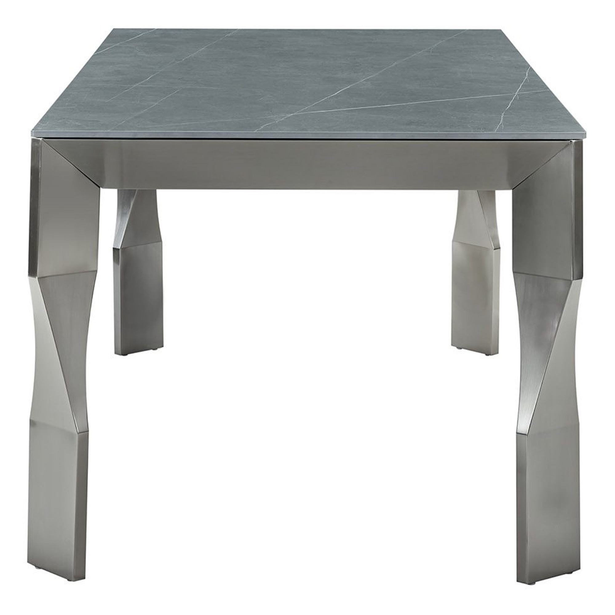 Стол дизайнерский со столешницей из керамики (арт 31473) - Фото 1