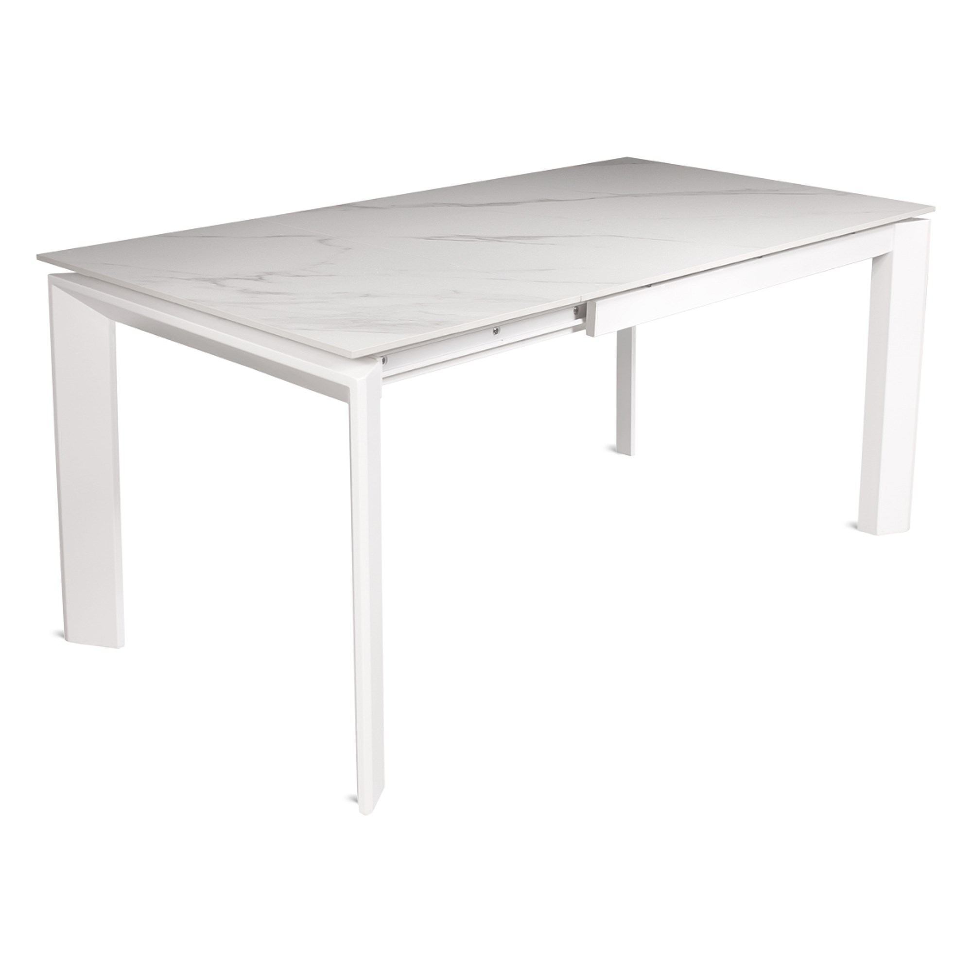 Стол раздвижной из керамогранита 110 см (арт 34192) - Фото 1