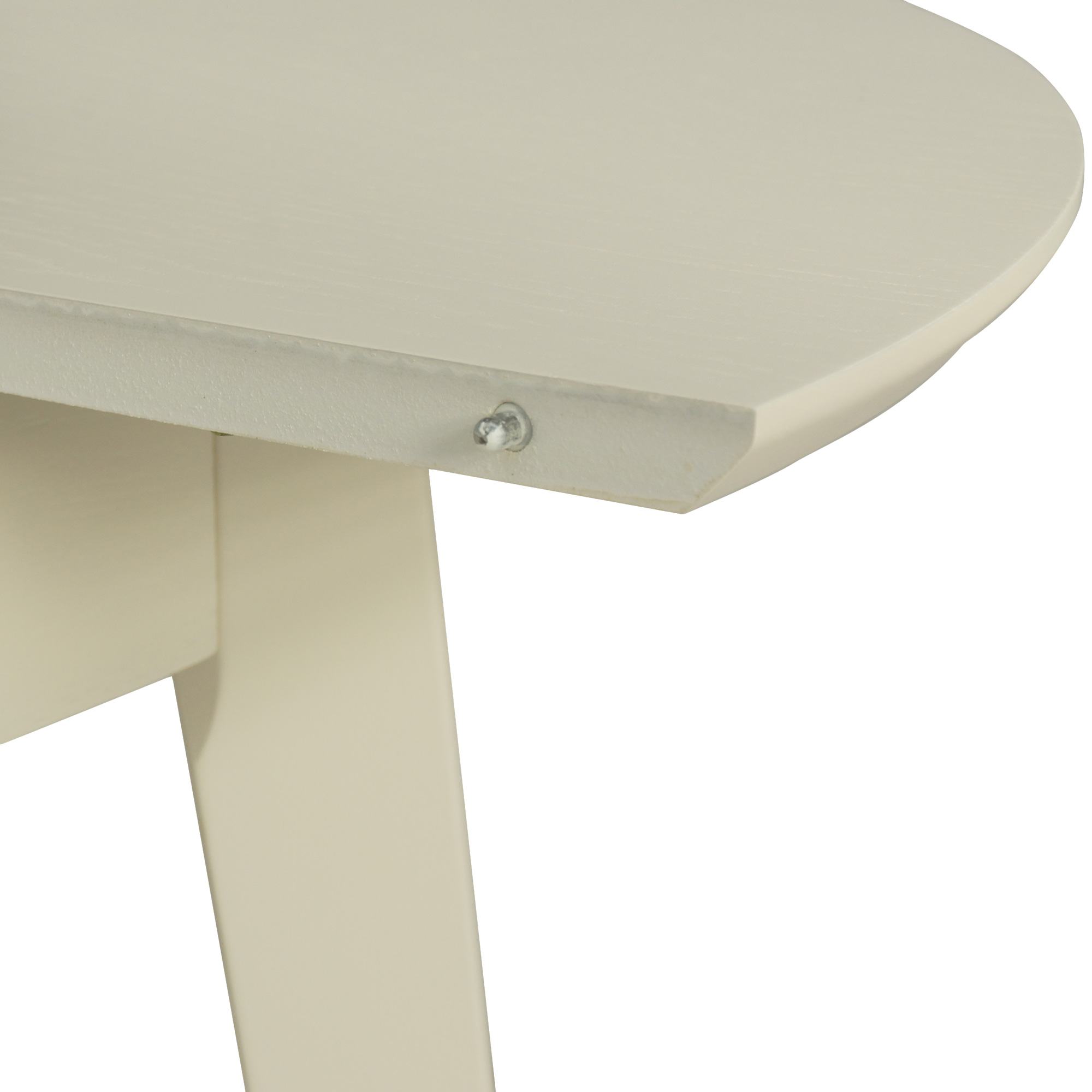 Стол для кухни раскладной круглый D-95(+30) см современный (арт 28254) - Фото 1