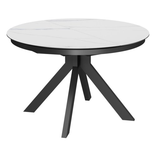 Стол раскладной круглый керамический (арт 32693) - Фото 2