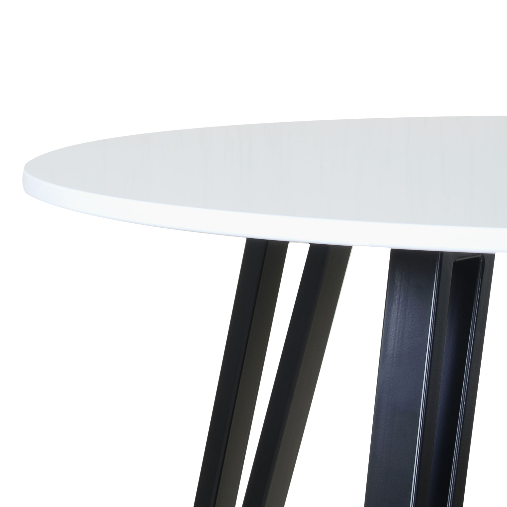 Стол дизайнерский круглый белый в современном стиле (арт 11249) - Фото 1