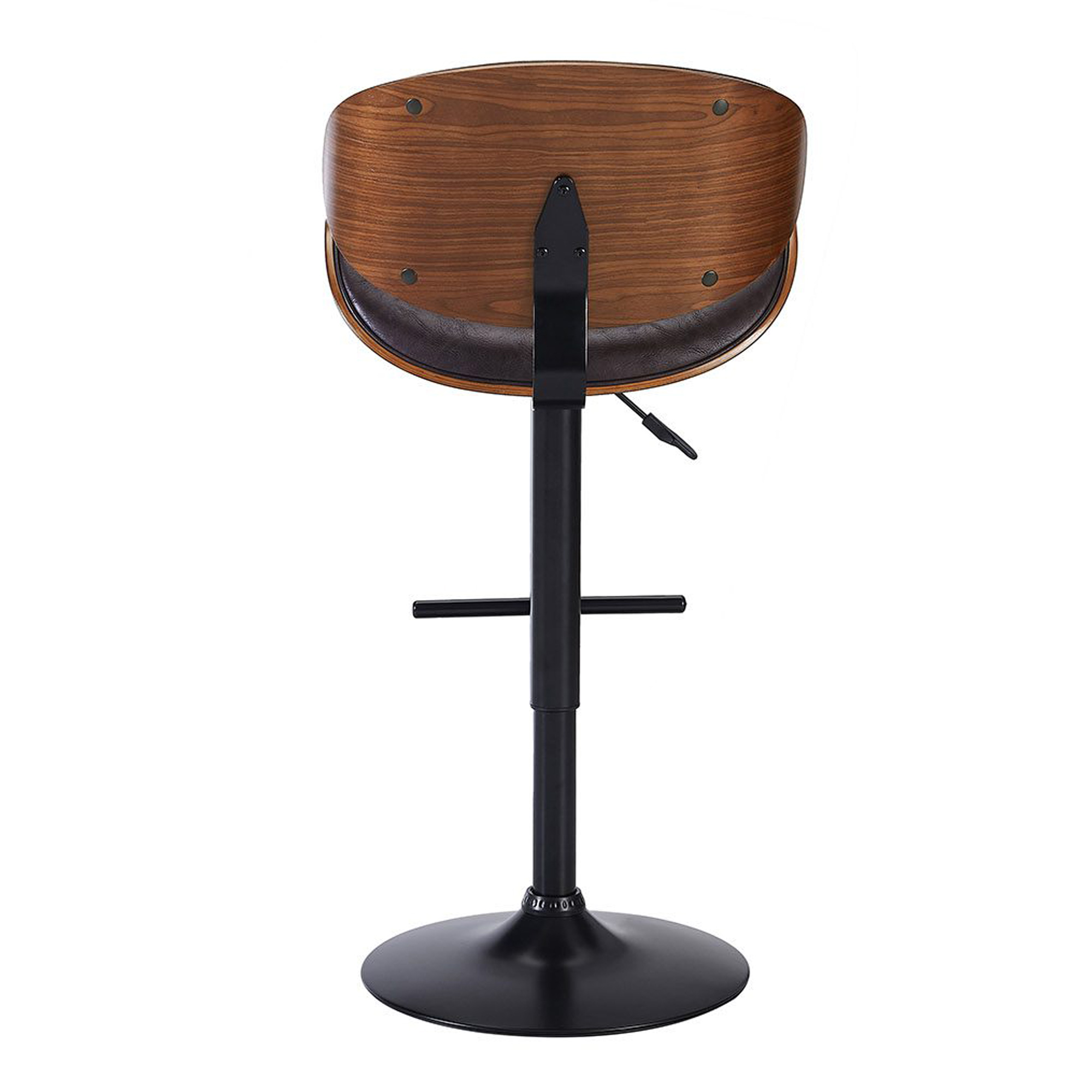 Барный стул с обивкой из экокожи регулируемый (арт 31467) - Фото 1