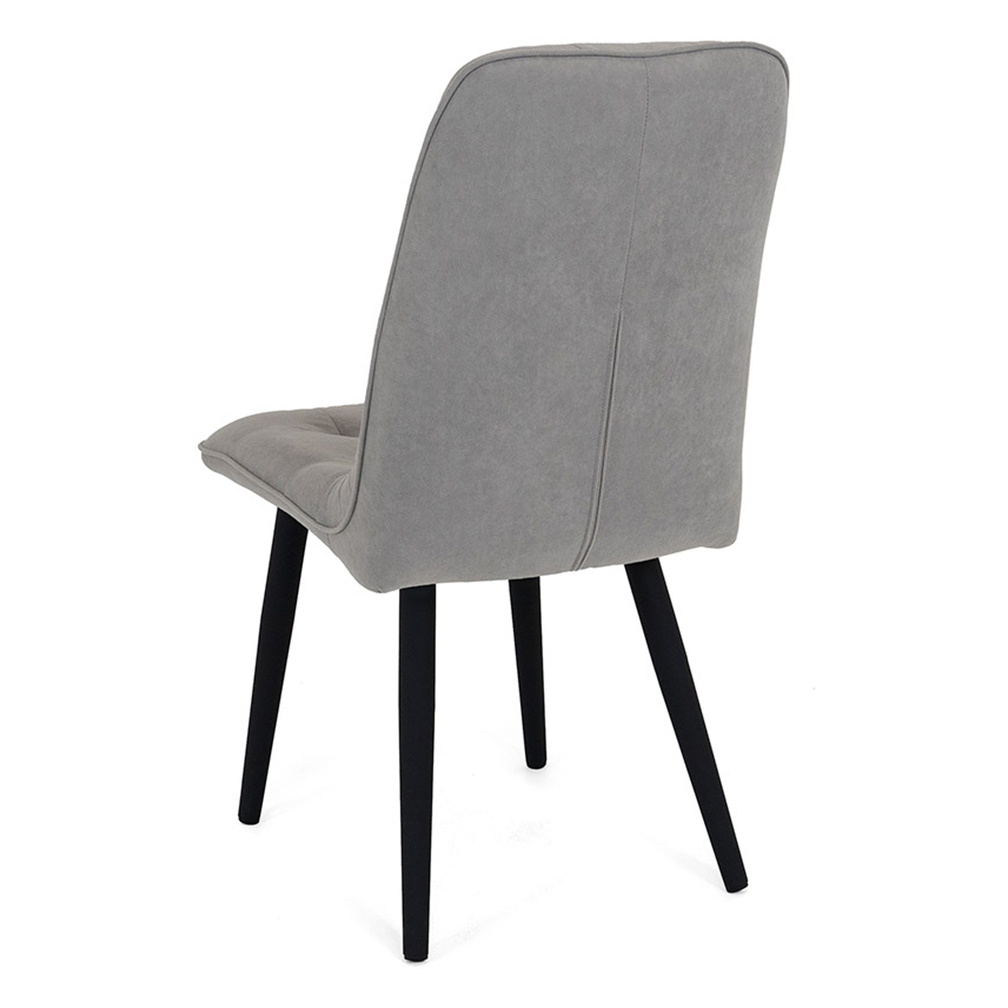 Стул с черными ножками из велюра (арт 20616) - Фото 1