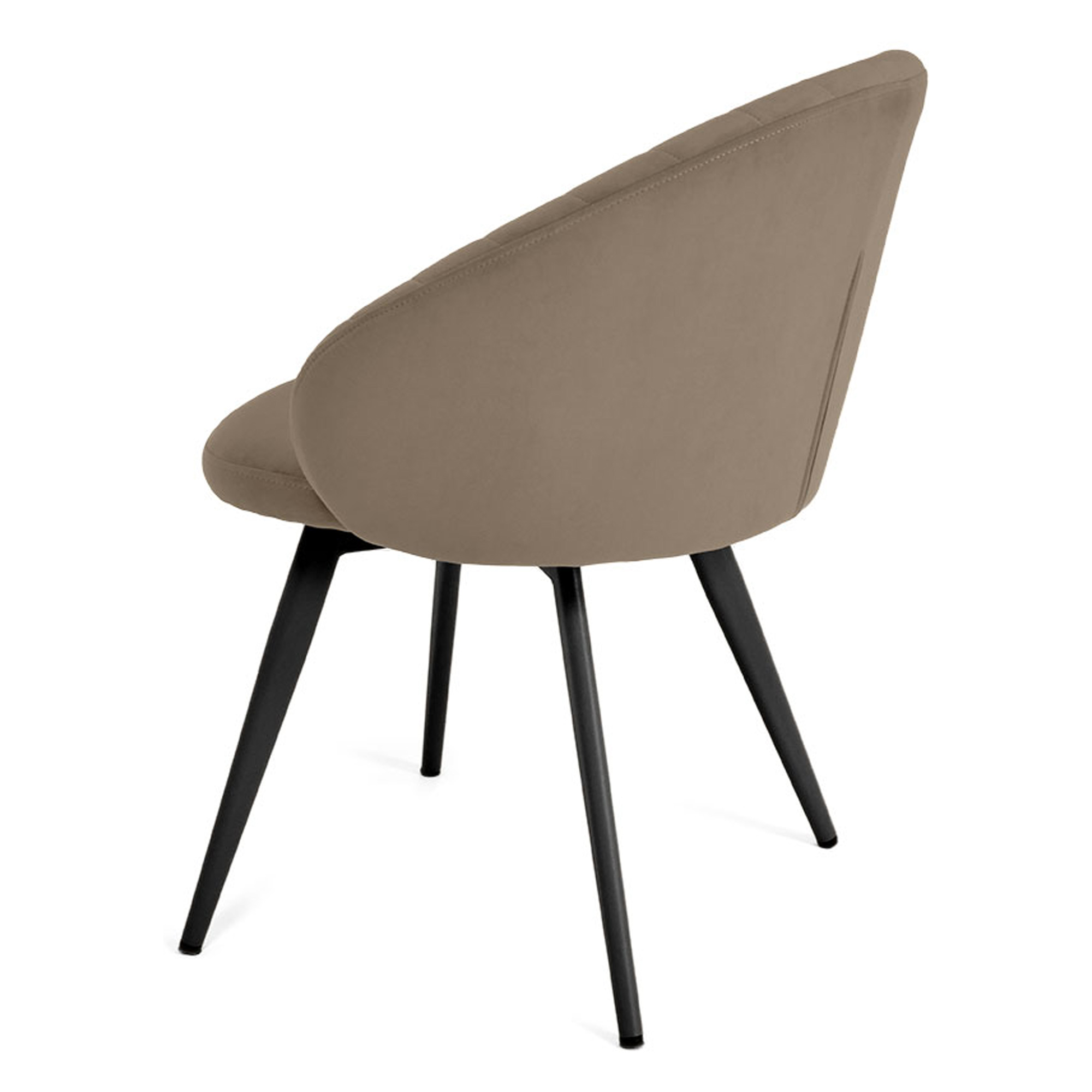 Стул на металлокаркасе из велюра (арт 31245) - Фото 1