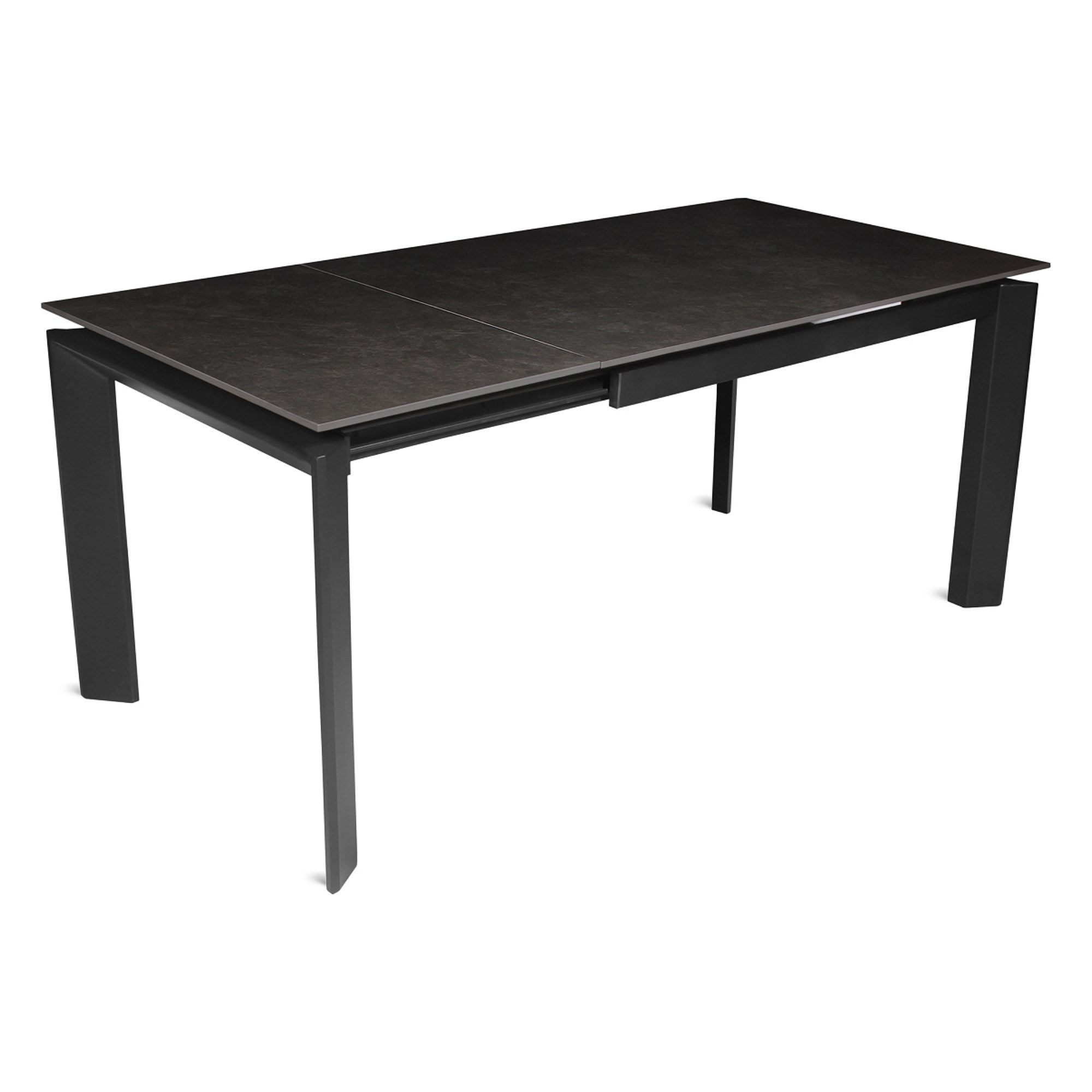 Стол раздвижной прямоугольный из керамогранита современный (арт 34196) - Фото 1