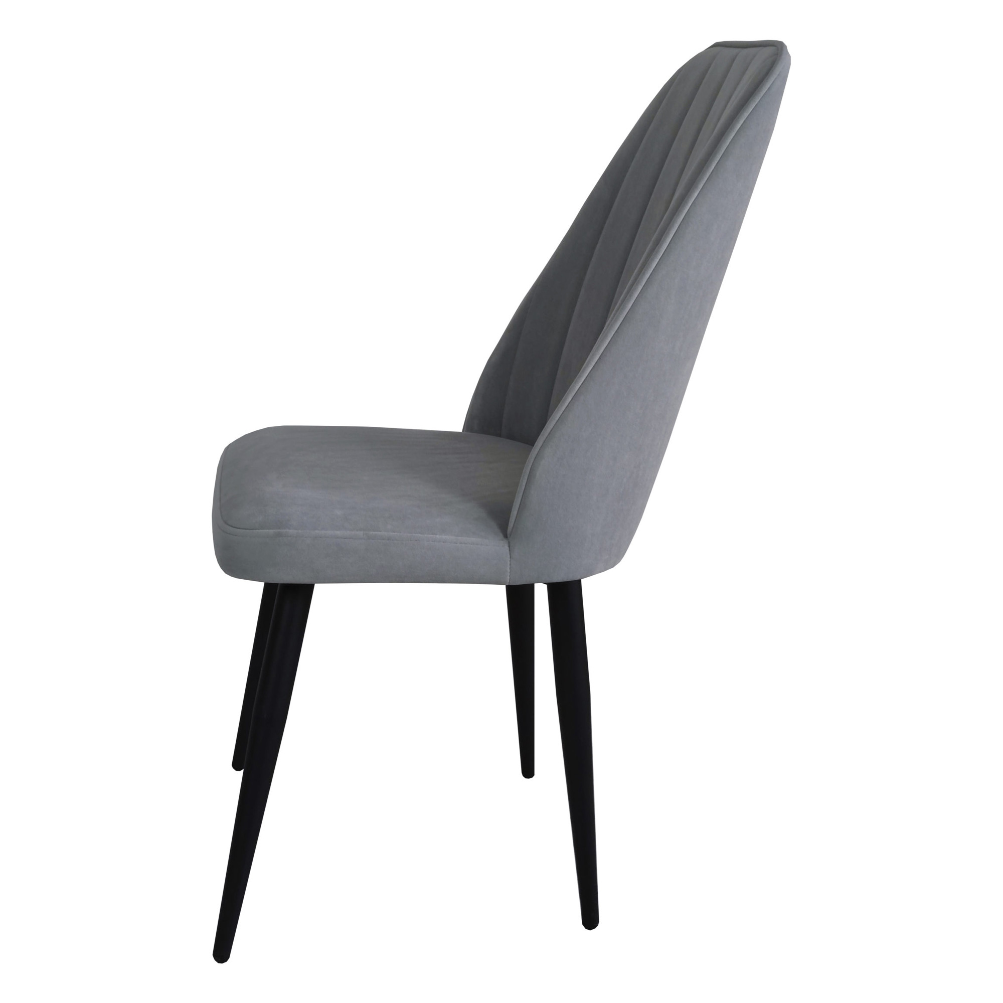 Стул на металлическом каркасе мягкий бежевый (арт 14932) - Фото 1