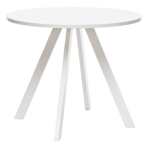 Кухонный стол круглый на одной ножке (арт 25509) - Фото 2