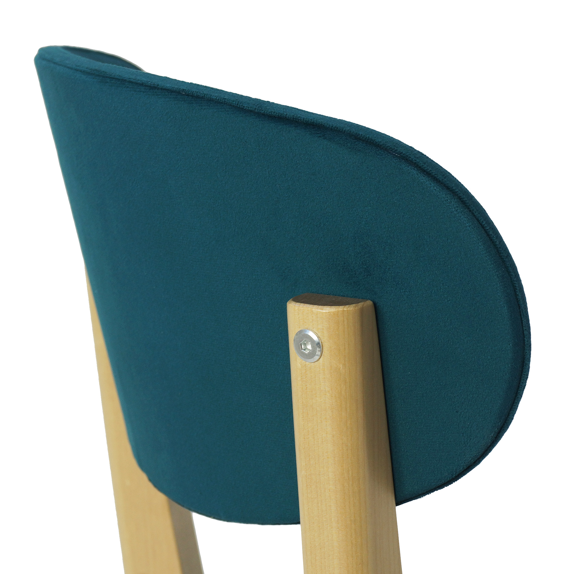 Стул деревянный с мягким сидением (арт 31385) - Фото 1