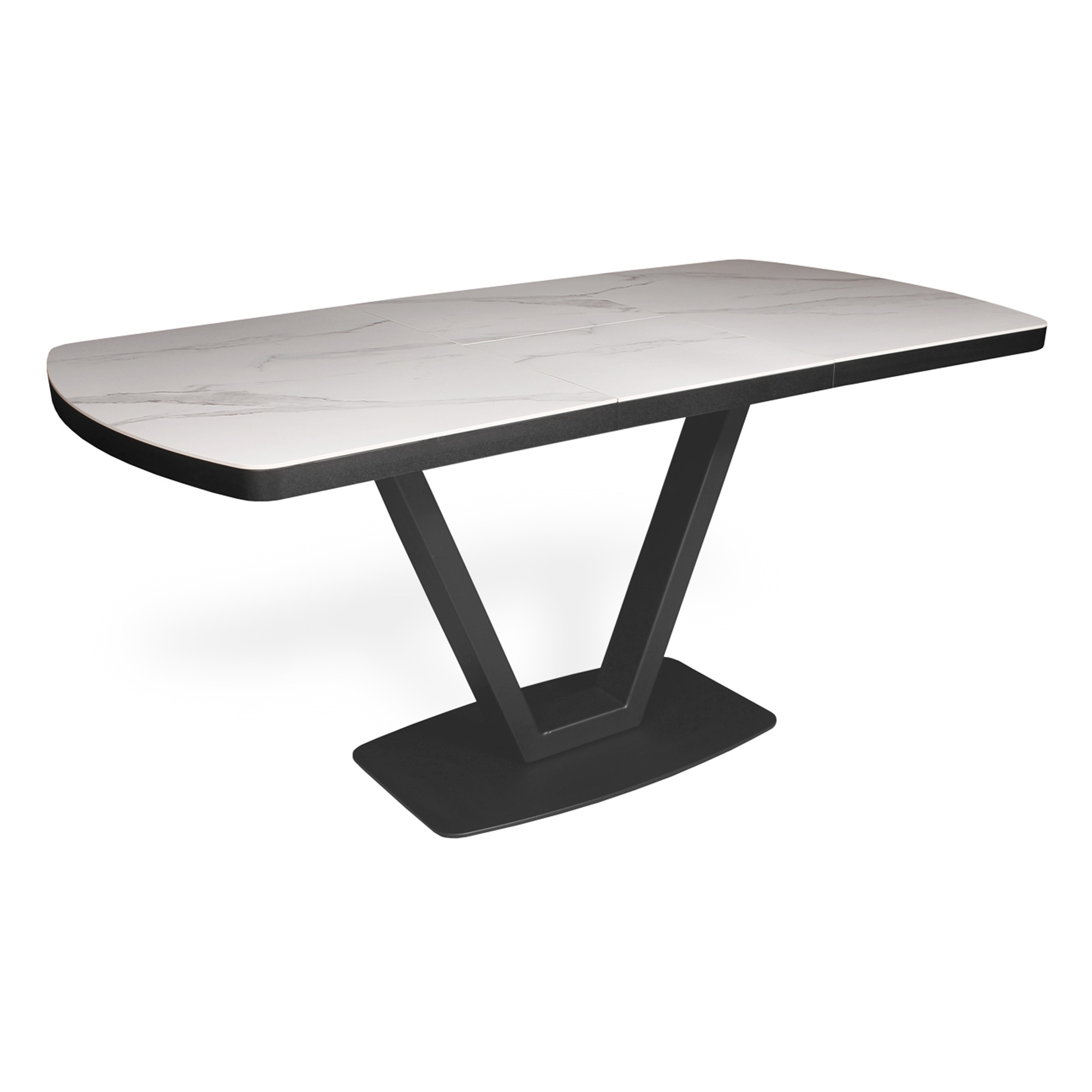 Обеденный стол раскладной с покрытием из керамики (арт 30822) - Фото 1