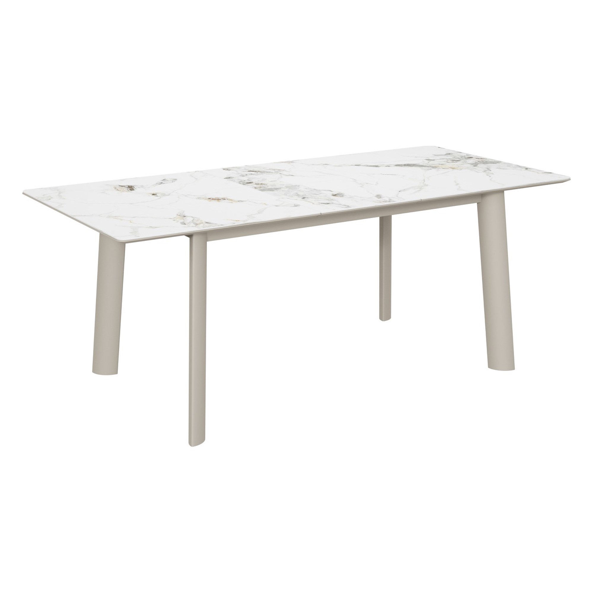 Обеденный стол раскладной керамический в современном стиле (арт 35052) - Фото 1