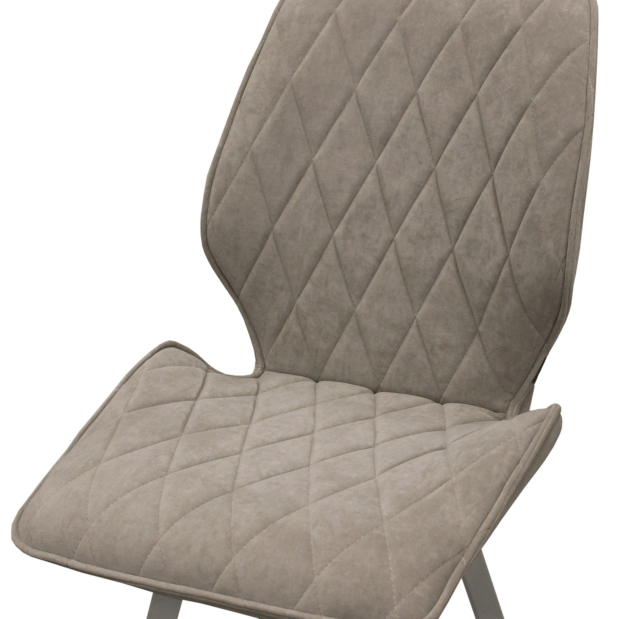 Стул дизайнерский с мягкой обивкой из бархата (арт 27243) - Фото 1