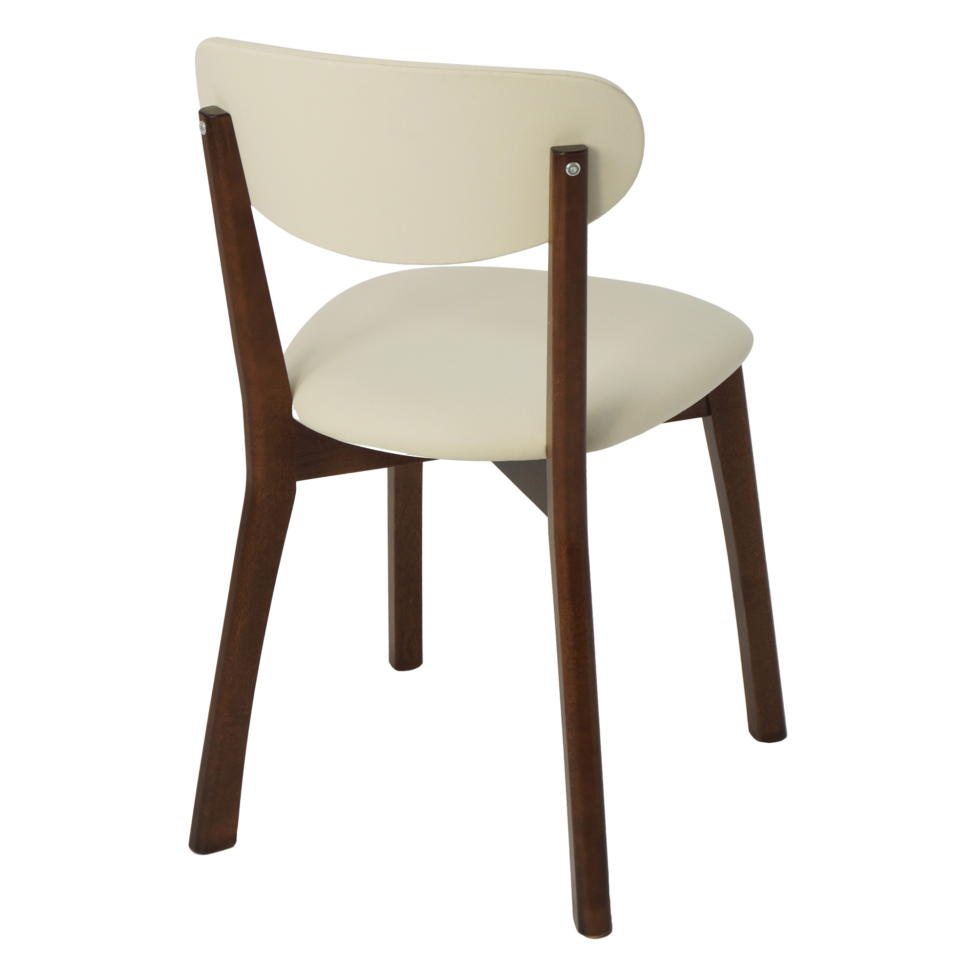 Стул для кухни с мягким сидением кремовый (арт 31313) - Фото 1