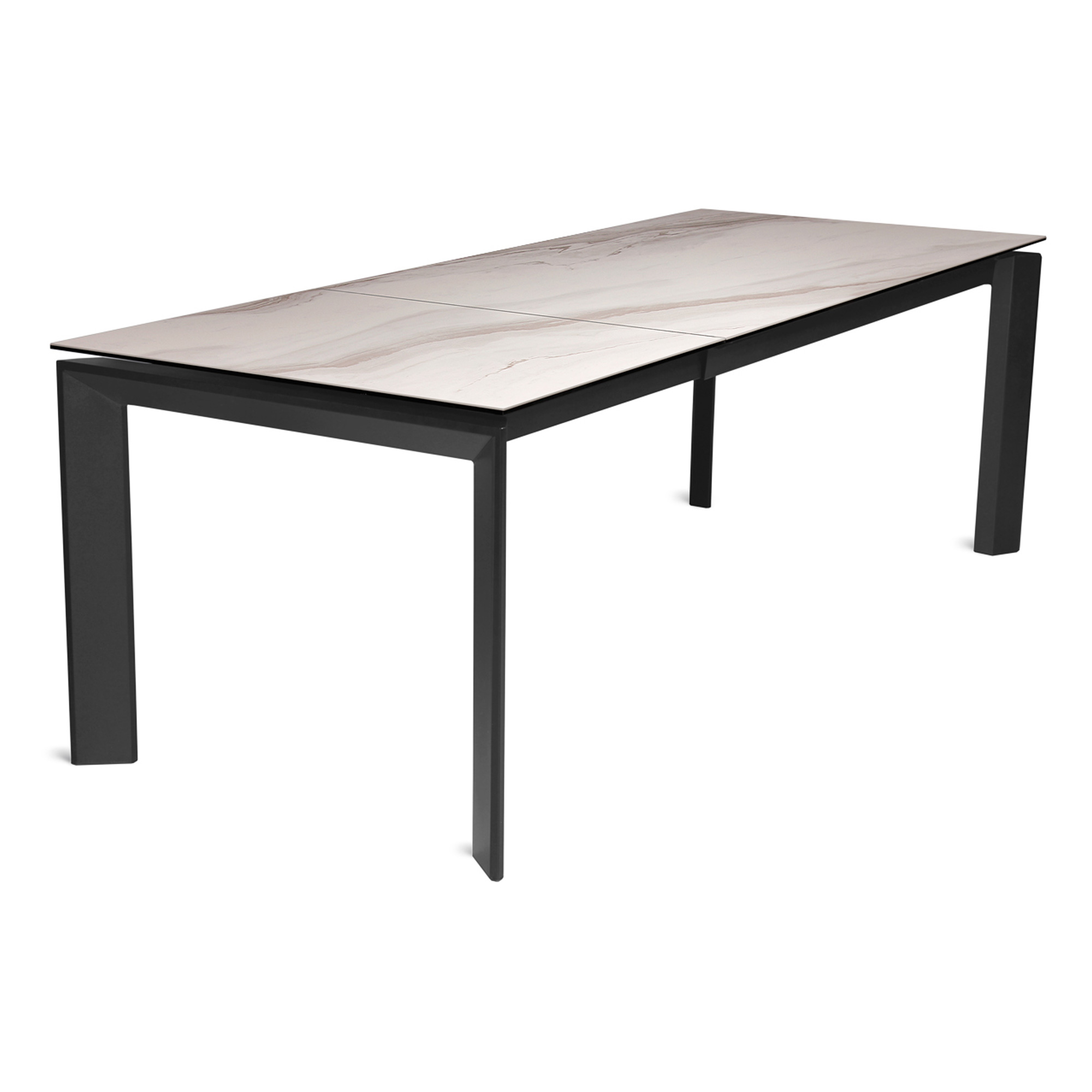 Обеденный стол дизайнерский раздвижной керамический (арт 33694) - Фото 1