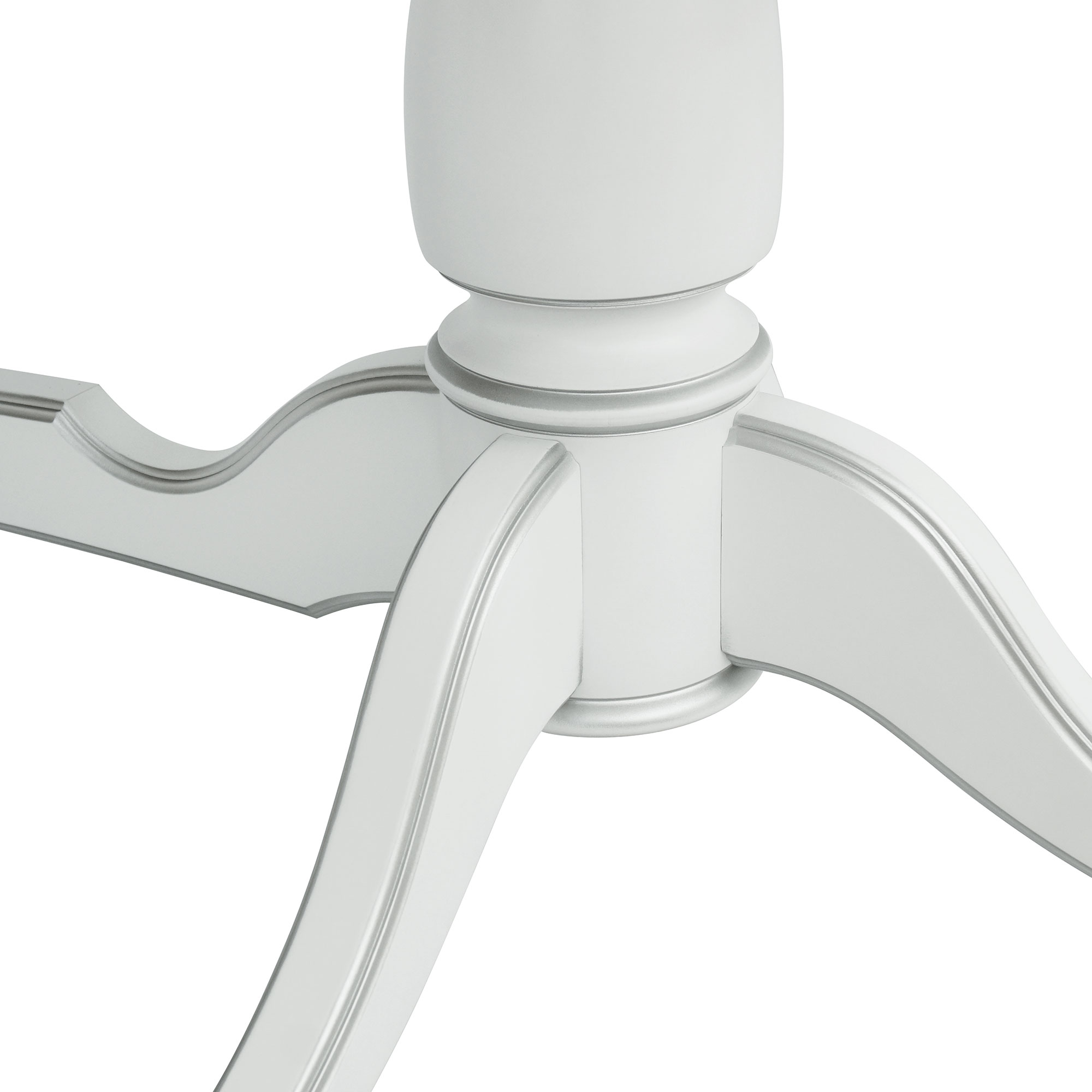 Стол раздвижной белый классика (арт 9494) - Фото 1