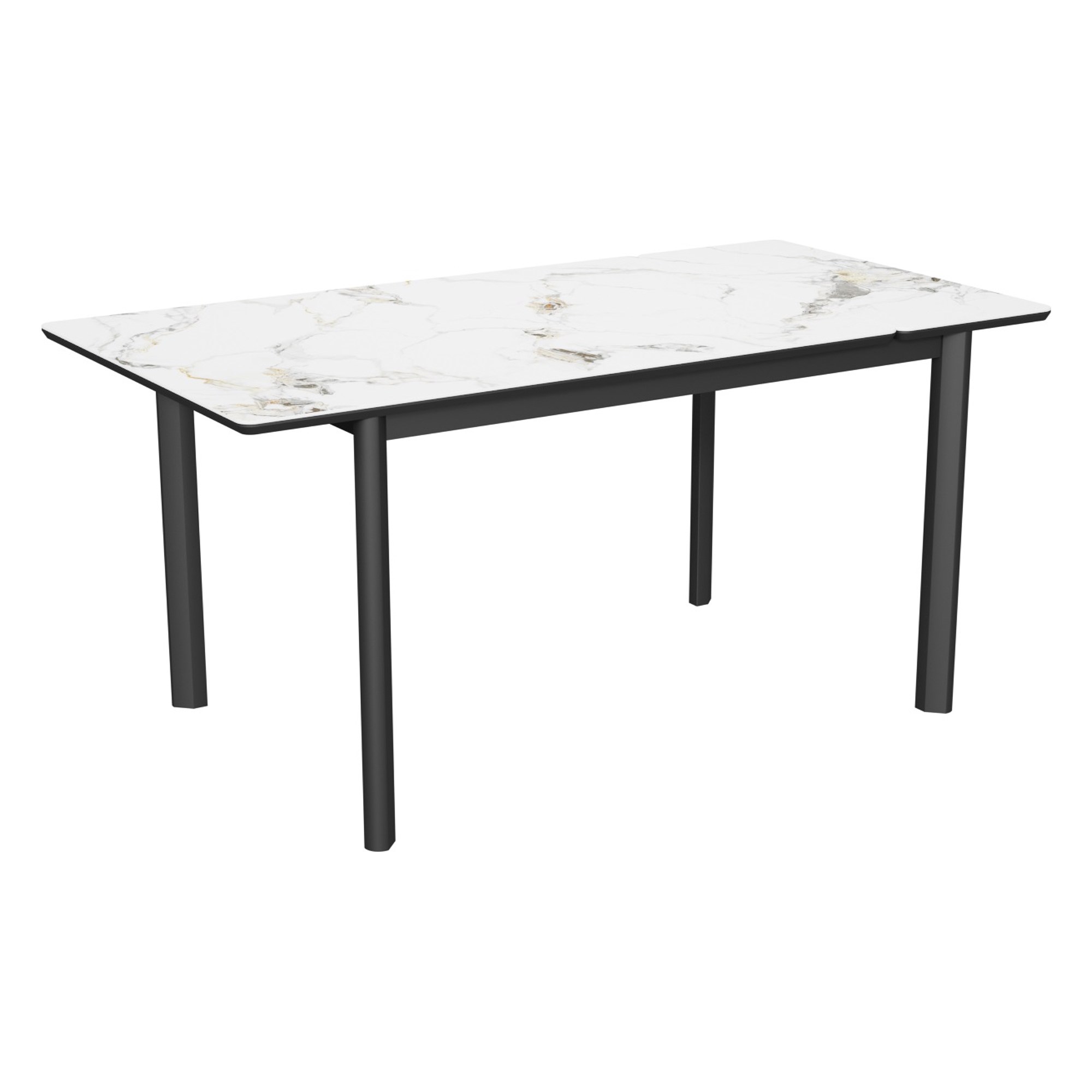 Стол раздвижной керамический 110 см (арт 32328) - Фото 1