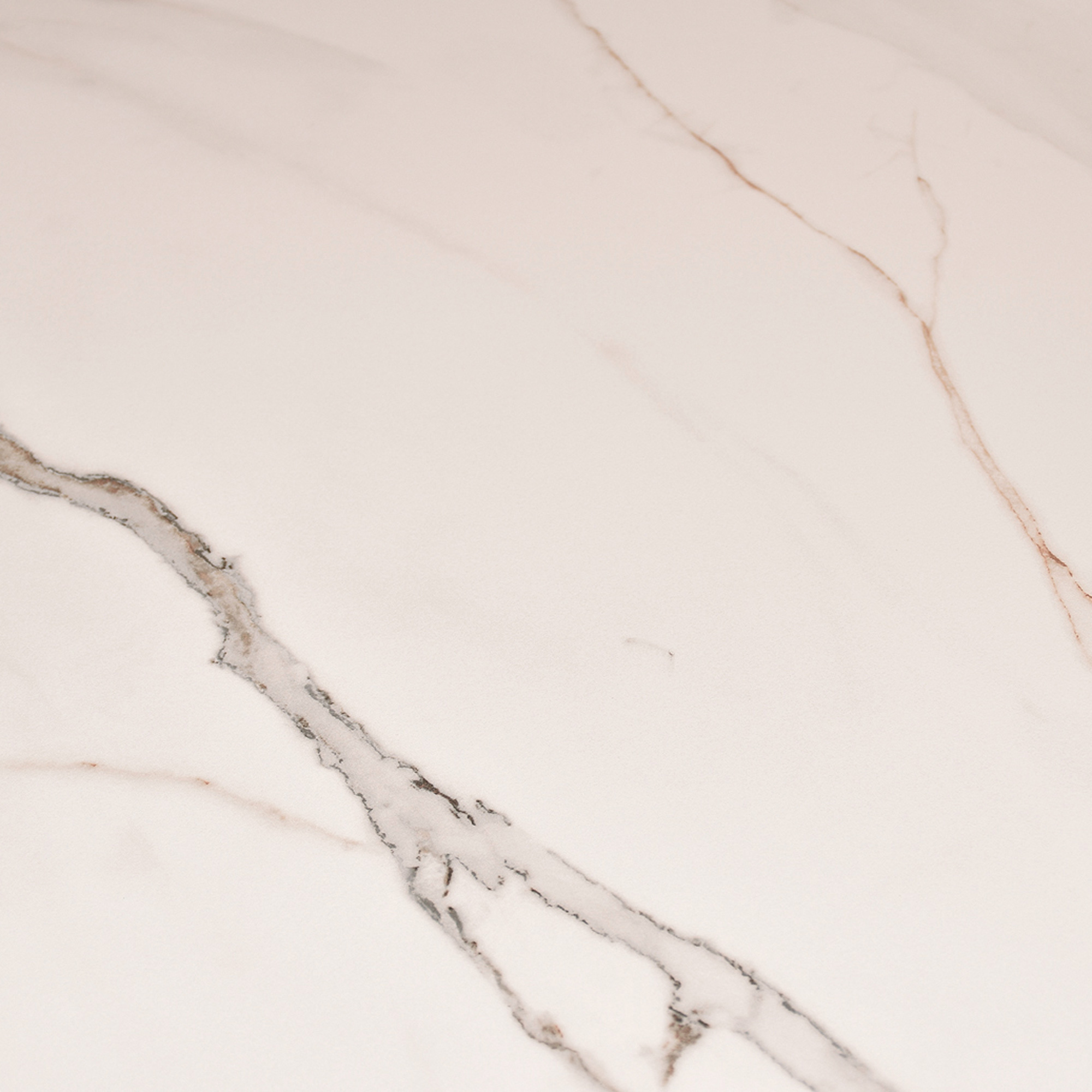 Стол раскладной овальный керамический на одной ножке (арт 33859) - Фото 1