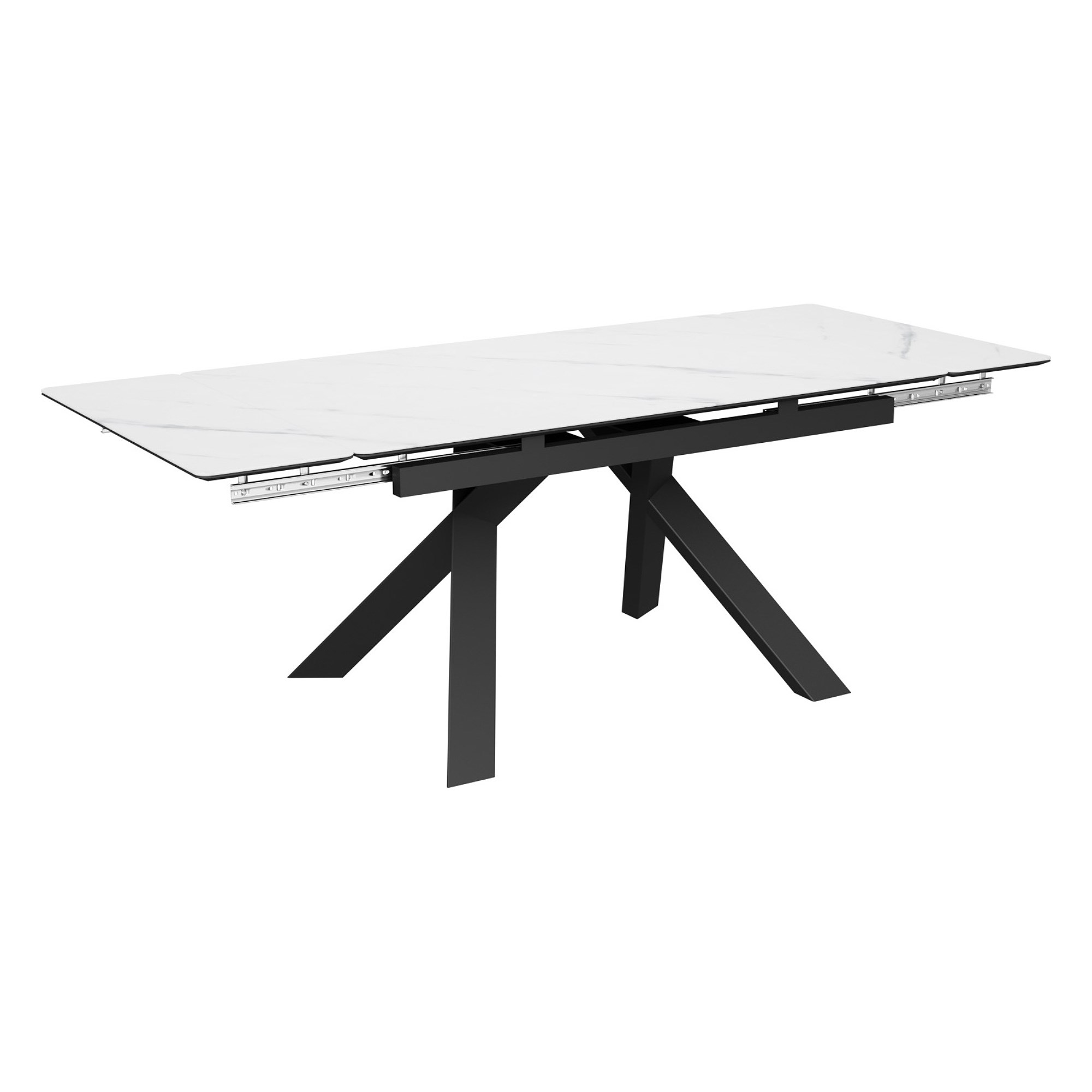 Стол с керамической столешницей под мрамор (арт 35086) - Фото 1