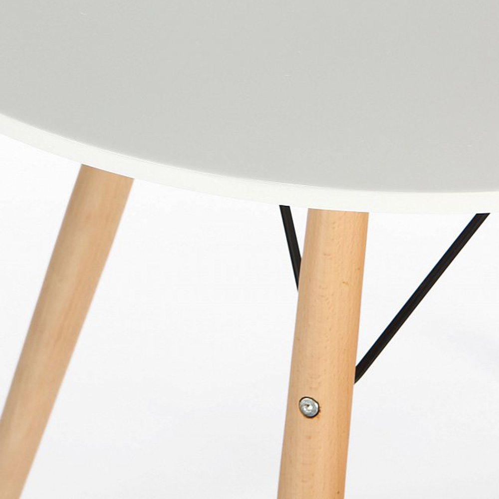 Кухонный стол дизайнерский круглый D-90 см eames (арт 6942) - Фото 1