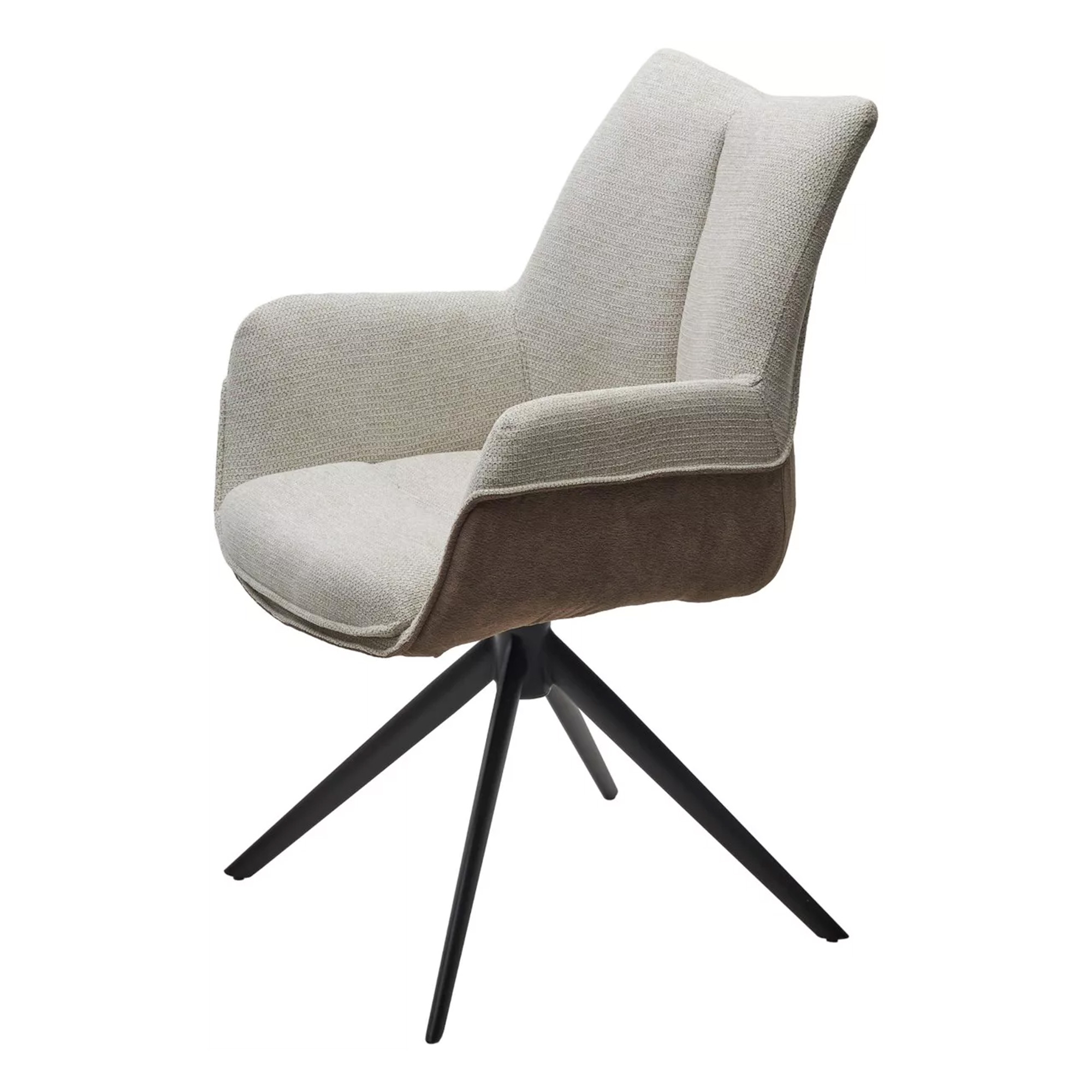 Полукресло с подлокотниками слоновая кость (арт 33927) - Фото 1