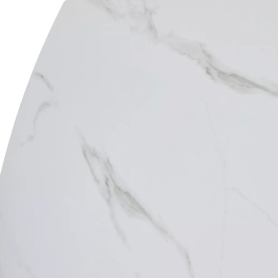 Стол раскладной керамический под мрамор современный (арт 33349) Фото 2