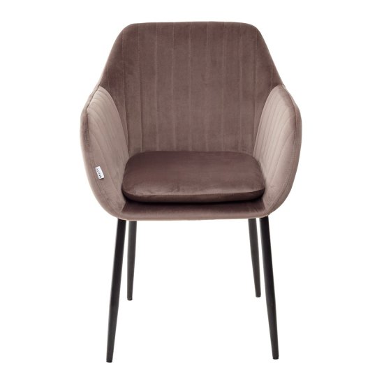 Полукресло мягкое с подлокотниками из велюра (арт 10631) Фото 2