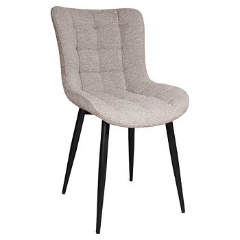 Стул на металлическом каркасе бежевый (арт 35522) - Фото 2