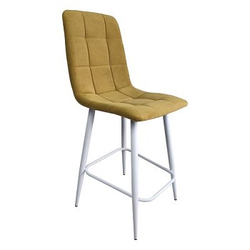 Стул полубарный на металлокаркасе мягкий (арт 23928) - Фото 2