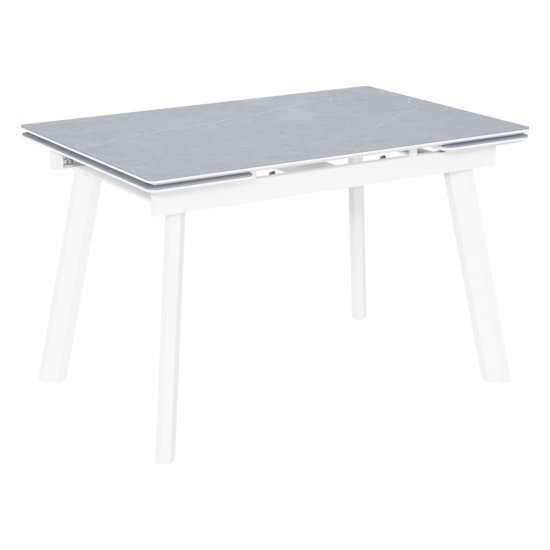 Стол со столешницей из керамики белый современный (арт 34239) Фото 2