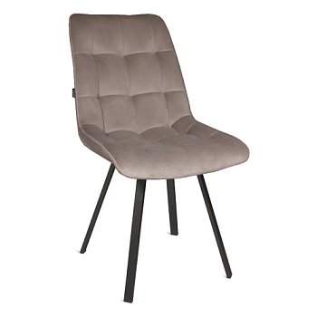 Стул на металлокаркасе с мягким сидением бархатный (арт 29310) - Фото 2