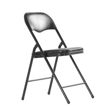 Стул ножки черные мягкий черный (арт 6634) - Фото 2