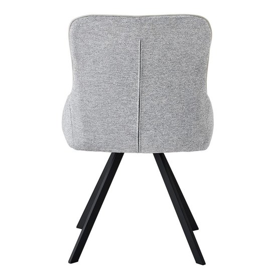 Стул интерьерный мягкий слоновая кость (арт 27241) Фото 3