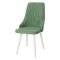 Стул мягкий зеленый из велюра (арт 22842)