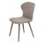 Стул с мягким сидением бежевый велюровый (арт 19361)