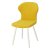 Стул кухонный мягкий желтый велюровый (арт 19259)