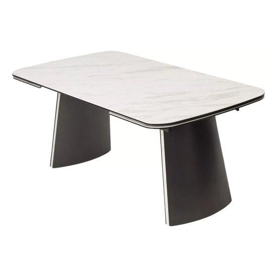 Стол раздвижной из керамогранита 180 см (арт 34100) Фото 8