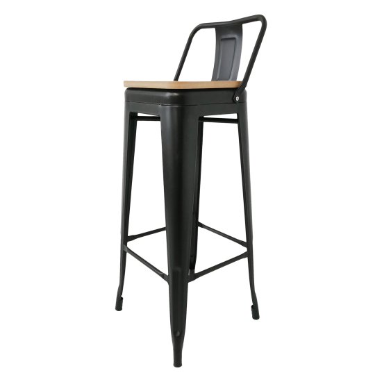 Барный стул дизайнерский на металлокаркасе tolix (арт 15504) Фото 1