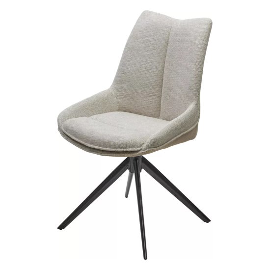 Стул металлический с мягким сидением кремовый (арт 35004) Фото 1