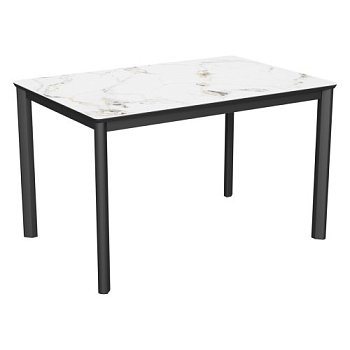 Стол раскладной керамический 90 см в современном стиле (арт 32336) - Фото 2