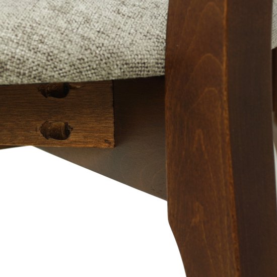 Стул обеденный деревянный серый (арт 28612) Фото 4