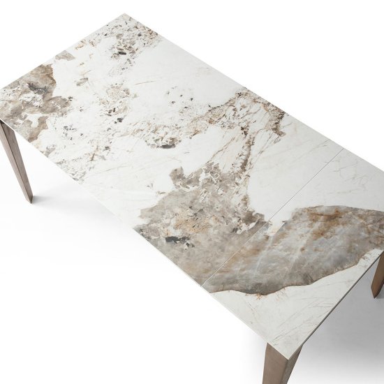 Стол кухонный раздвижной керамический (арт 28925) Фото 10