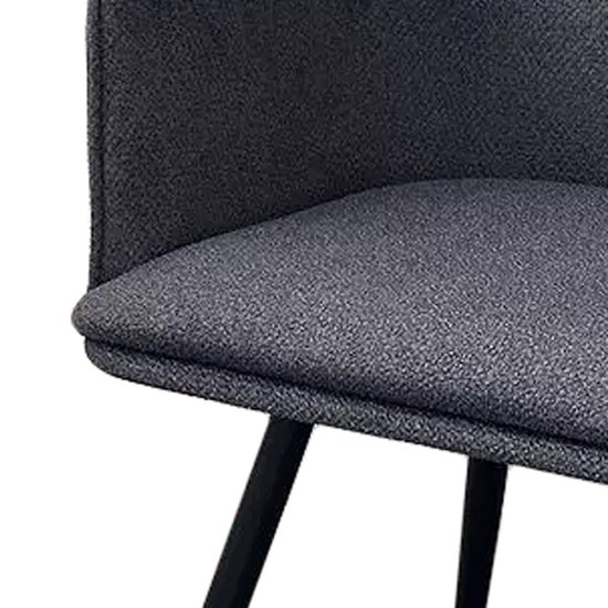 Стул с мягким сидением с подлокотниками серый (арт 33465) Фото 3