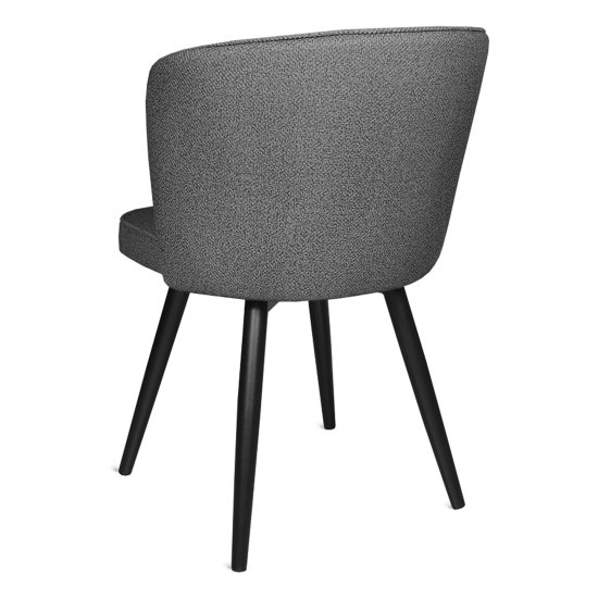 Стул на металлокаркасе с черными ножками мягкий (арт 34146) Фото 2