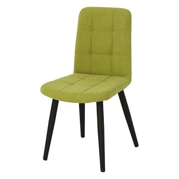 Стул кухонный дизайнерский на металлокаркасе из велюра (арт 18429) - Фото 2