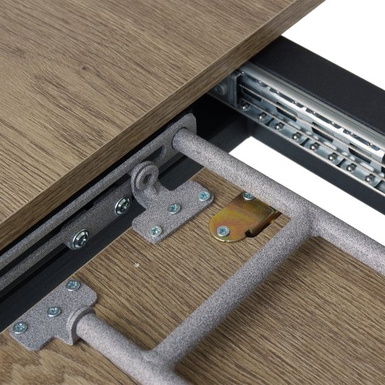 Стол раскладной круглый на одной ноге (арт 14802) Фото 4